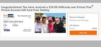 The gift card granny visa® gift card and the virtual visa gift card are issued by sutton bank®, member fdic, pursuant to a license from visa u.s.a. How To Send Electronic Visa Gift Cards Gcg