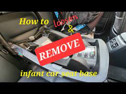 How To Remove An Infant Car Seat Base