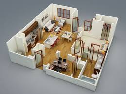 1 bedroom apartment house plans