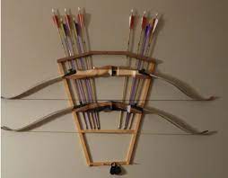 How To Hang A Bow And Arrow On The Wall