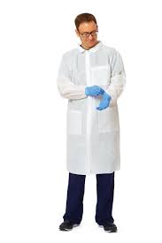 multilayer disposable lab coat