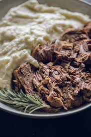 slow cooker roast beef with rosemary