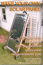 how to make heating solar panels