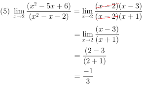 Berikut ini adalah kumpulan soal latihan limit tak tentu fungsi aljabar yang penyelesaiannya menggunakan faktorisasi. Contoh Soal Limit Fungsi Pemfaktoran