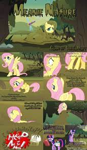 Meanie Nature: A Fluttershy Quicksand Comic by CleverDerpy -- Fur Affinity  [dot] net