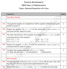 Cbse Class 11 Maths General Equation Of