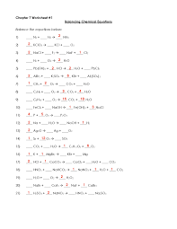The chemical equation described in section 4.1 is balanced, meaning that equal numbers student exploration balancing chemical equations gizmo answer key pdf author: Balancing Chemical Equations Docsity