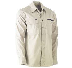 Bisley Workwear Uks6144_bstns Flex Move Utility Shirt Long Slee