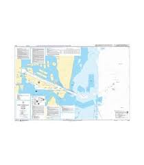 British Admiralty Nautical Chart 8227 Port Approach Guide Miami