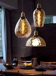 Amber Glass Pendant Light Ceiling Light