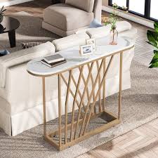 Gold Frame Accent Table