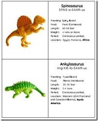 Free Dinosaur Cards And Worksheet Dinosaurs Preschool