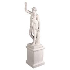 Design Toscano 90 In H Hercules With Nemean Lion Pelt Garden Statue With Plinth