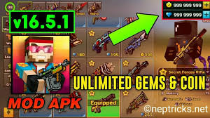 Pixel gun 3d mod apk game has more than 11 pvp modes and a variety of unlimited unlocked weapons that will keep you engaged at all times and never bore you. Pixel Gun 3d Hack Mod Apk V16 5 1 All Guns Unlocked Level 55 Unlimited Gems And Coins No Root