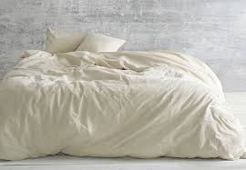 Cream Linen Duvet Cover Cream Bedding