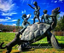 Tortoise Bronze Statue
