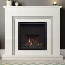 Marble Gas Fireplace Suite