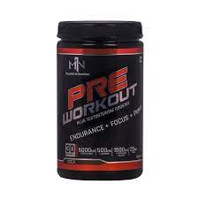 muscled in nutrition pre workout with