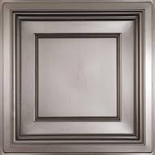 Horizontal mounting, as in a roof/ceiling position, is not. Ceilume Madison Faux Tin 2 Ft X 2 Ft Lay In Coffered Ceiling Panel Case Of 6 V3 Mad 22pbr 6 The Home Depot