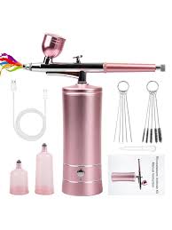 airbrush kit rechargeable cordless