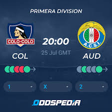 25 july at 0:00 in the league «chile primera division» will be a football match between the teams colo colo and audax italiano on the stadium. Colo Colo Audax Italiano Odds Picks Predictions Stats