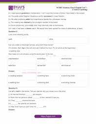 ncert solutions for cl 8 english