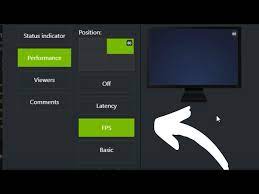 how to enable nvidia fps counter in