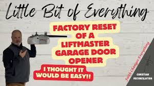 my liftmaster garage door opener