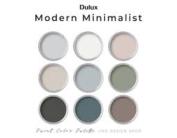 Modern Minimalist Dulux Paint Palette