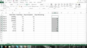 Part 1 How To Make A Gantt Chart Microsoft Excel 2013