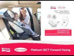 Britax Safe N Sound Platinum Sict How