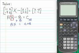 Matrix Equation Calculator Slovakia