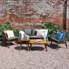 Seville 5 Seater Garden Lounge Sofa Set