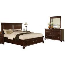 What bedroom set material is most durable? Canton Cherry King 3 Piece Bedroom Set Weekends Only Furniture