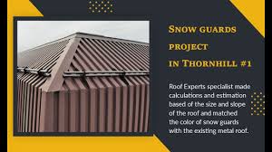 Metal Roof Snow Guards Metal Roof Experts In Ontario