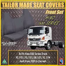Canvas Seat Covers For Hino 500 Series