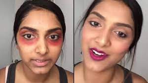 makeup trick why she smears red lippie