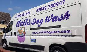 You will find groomers in some of the bigger pet stores, and you'll also discover many smaller one or two person shops. Neils Dog Wash