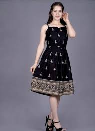 indo western party wear short dress best offer