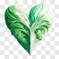 Heart Shaped Lettuce Leaves Png