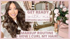 everyday makeup hair tutorial