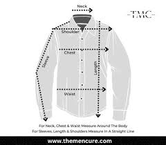 men s shirt size chart in india 2023
