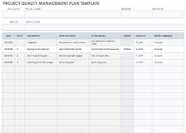 free project quality templates smartsheet