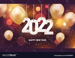 Happy new year 2022 Royalty Free Vector Image - VectorStock