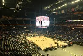 Bridgestone Arena Section 221 Basketball Seating