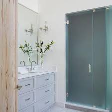 Frosted Glass Bathroom Door Design Ideas
