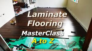 how to install laminate floor diy