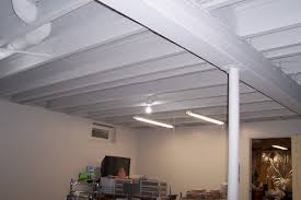 Remodel low ceiling basement basement decor basement ceiling basement ceiling ideas cheap unfinished basement basement inspiration learn how to paint an unfinished basement. How To Paint A Basement Ceiling With Exposed Joists For An Industrial Look