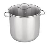 Stainless Steel Stock Pot, 16-qt Master Chef