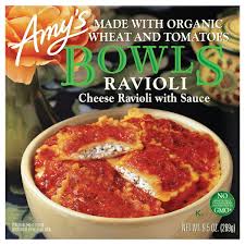 bowls ravioli cheese organic frozen
